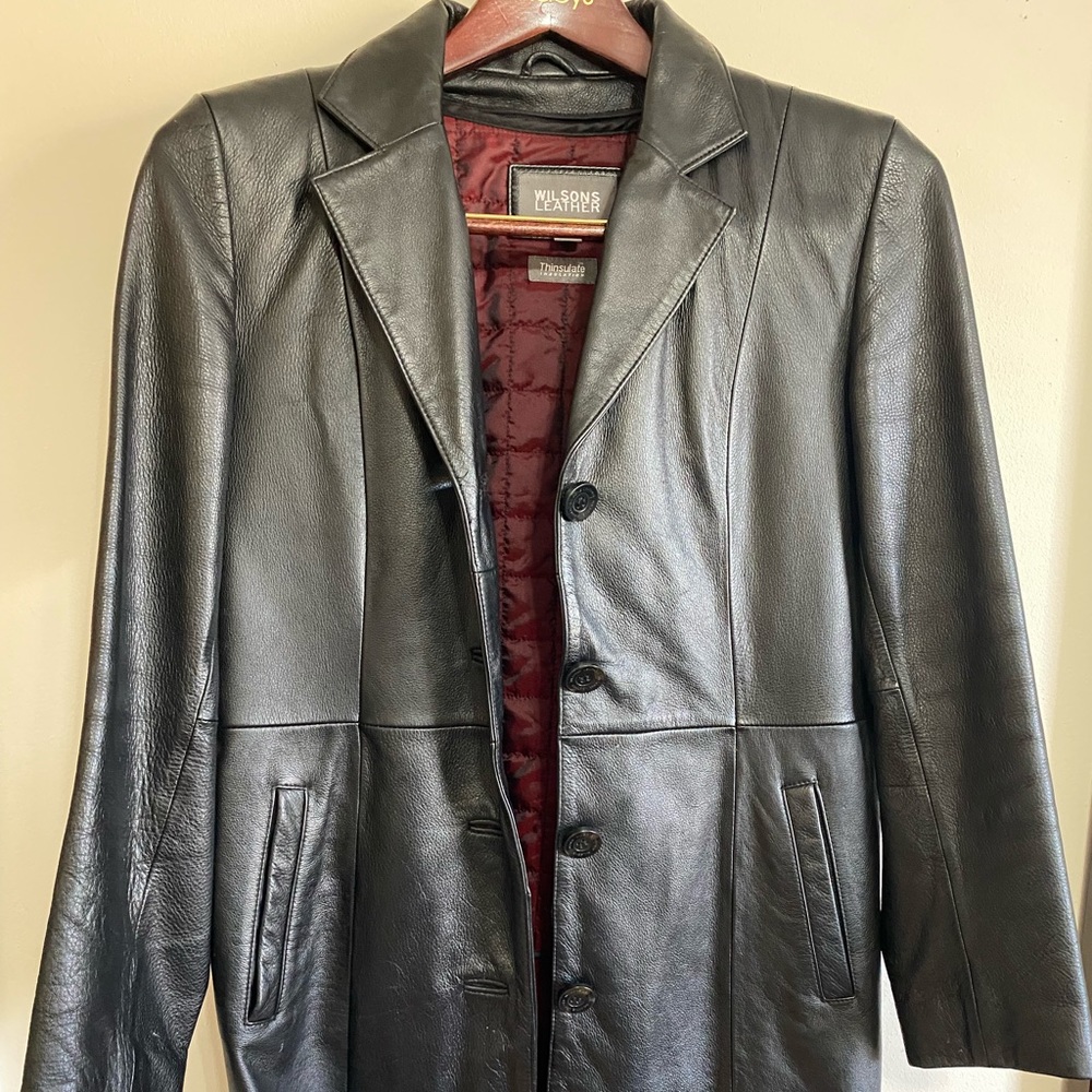 Gently used leather jacket, great condition!
